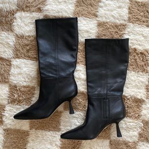 Brand New Sam Edelman Samira Black Leather Boots